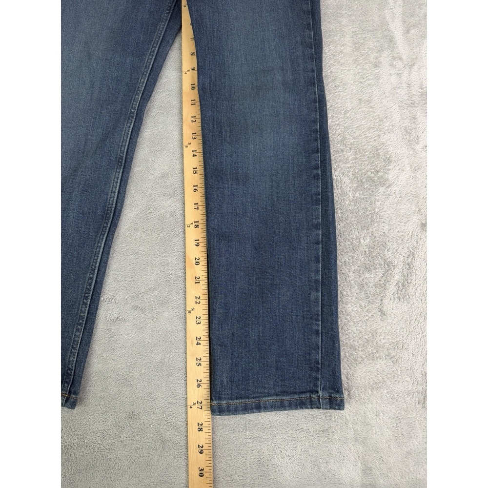 Carhartt Rugged Flex Slim Fit Tapered Jeans Women's Size 14 Blue Workwear - Picture 10 of 11